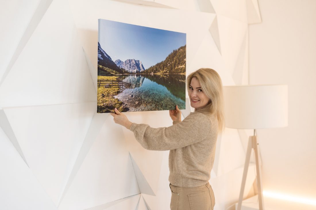 Cuadro en canvas con bastidor impreso a partir de una fotografía personal