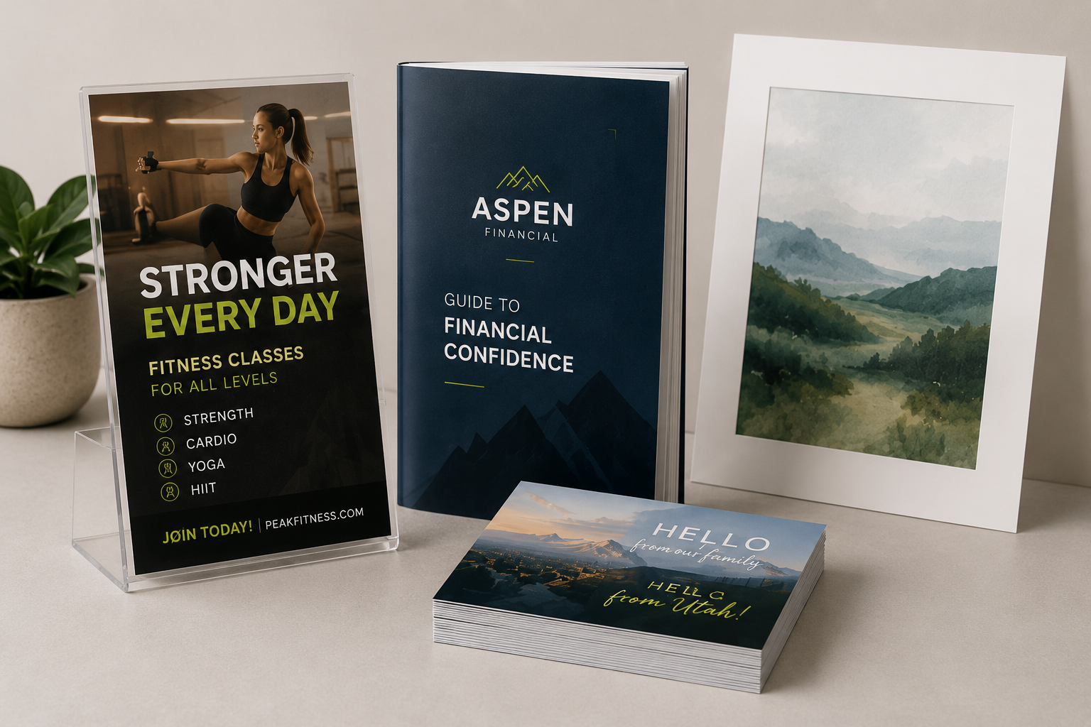 Print shop products Provo Utah