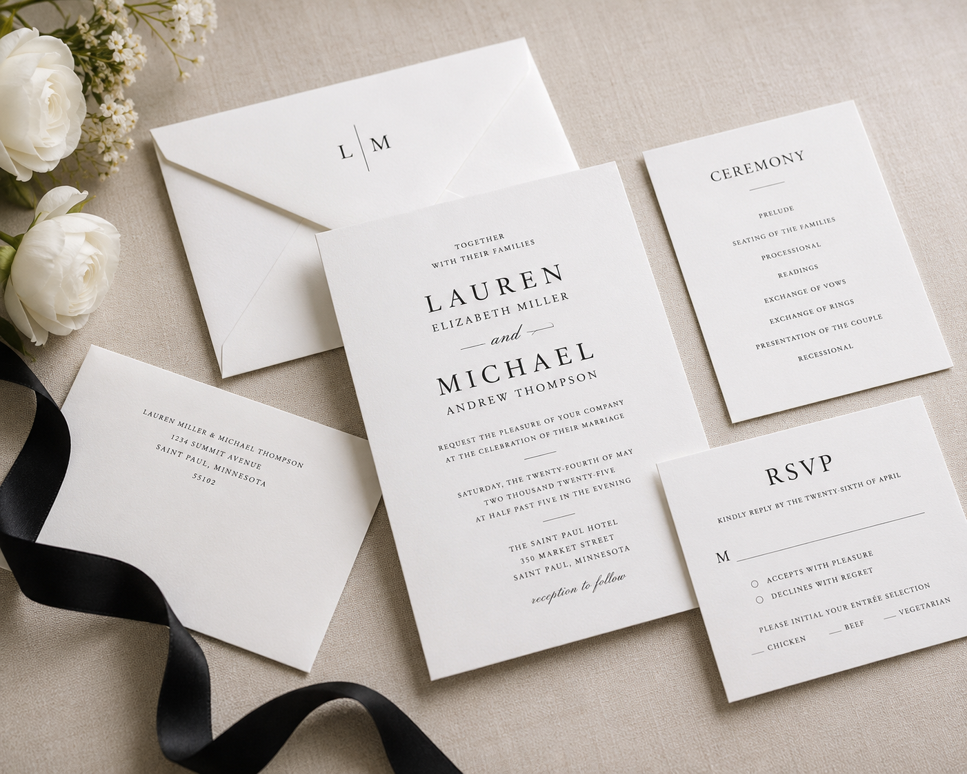Wedding invitation printing Utah