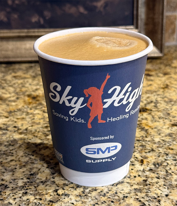 Sky High 12oz Double Wall Coffee Cup