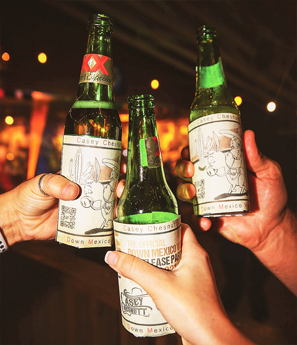 Casey Chesnut Bottle Sleeve